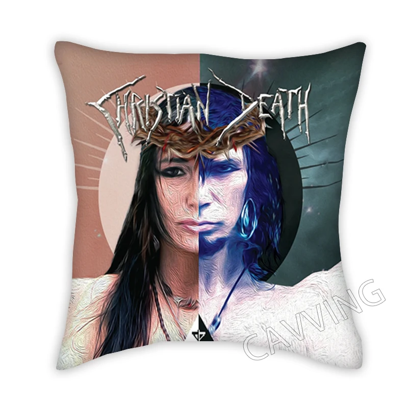 CHRISTIAN DEATH 3D Print Polyester Decorative Pillowcases Throw Pillow Cover Square Zipper Cases Fans Gifts Home Decor
CHRISTIAN DEATH 3D Print Polyester Decorative Pillowcases Throw Pillow Cover Square Zipper Cases Fans Gifts Home Decor
