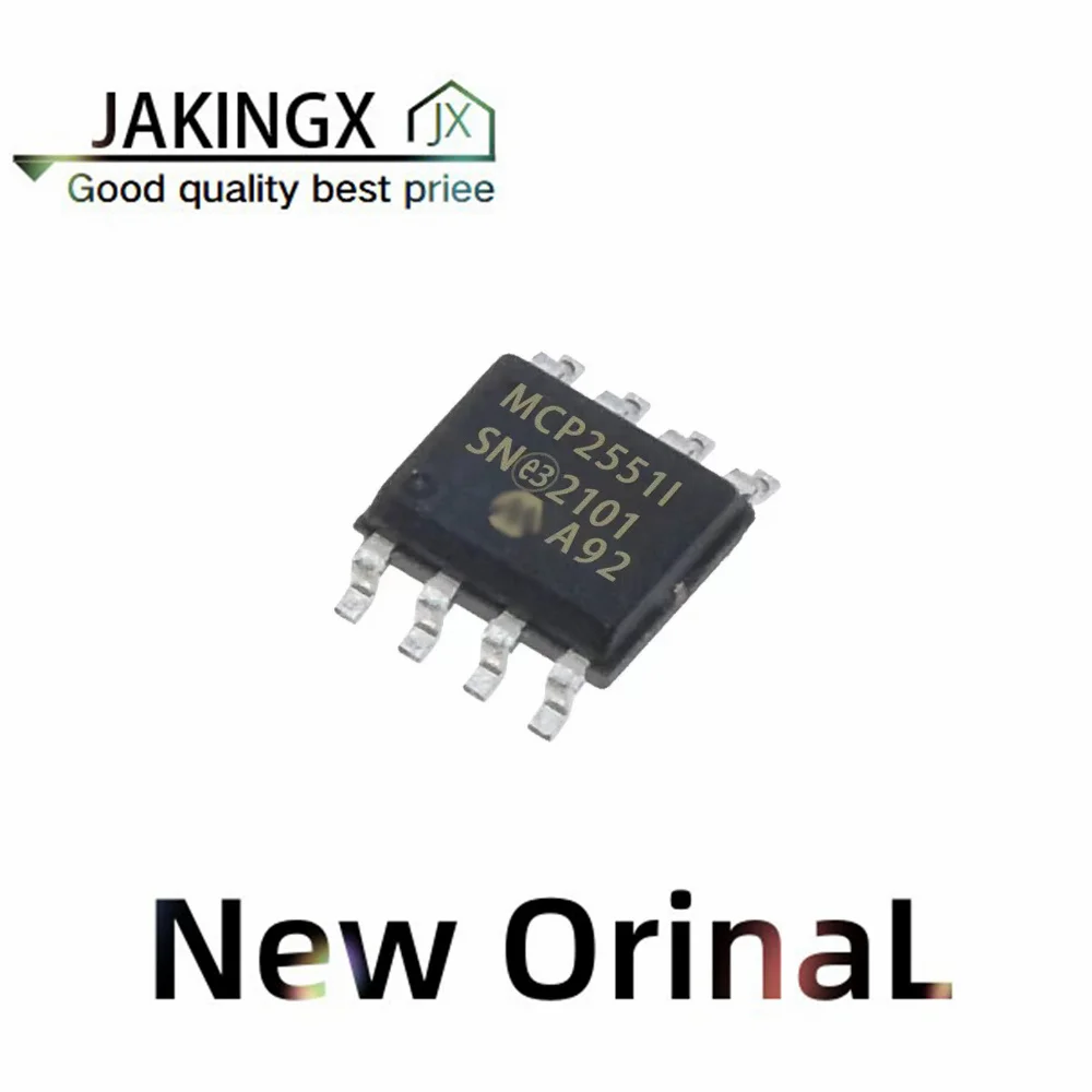 1-100Pcs New Original MCP2551 MCP2551I MCP2551-I/SN TRANSCEIVER HALF 1/1 8SOIC CAN Chip
1-100Pcs New Original MCP2551 MCP2551I MCP2551-I/SN TRANSCEIVER HALF 1/1 8SOIC CAN Chip