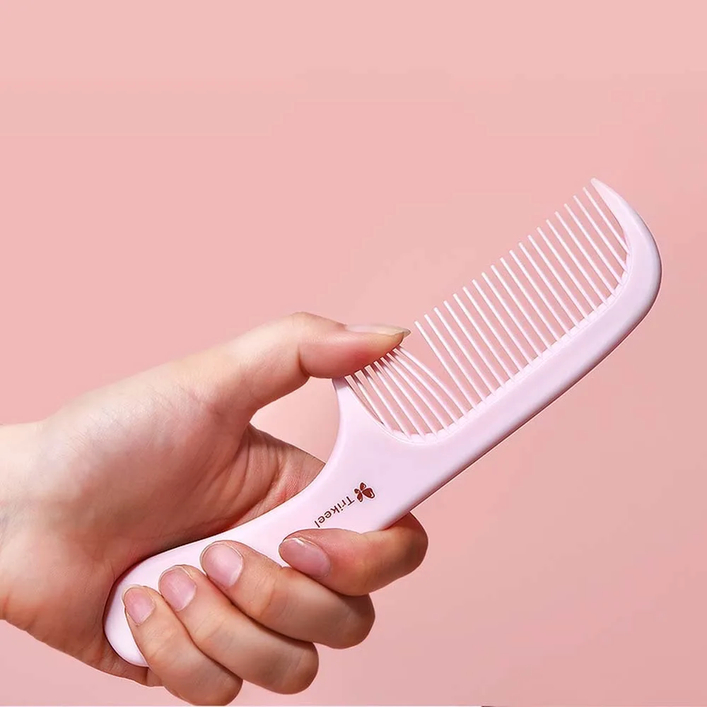 

Scalp Massage Wide Tooth Comb Anti-static Hairdressing Fine Tooth Hair Combs Hair Styling Tool Salon Dyeing Pink Hair Brush