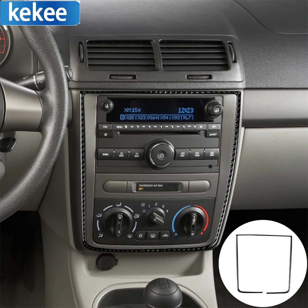 Для Chevrolet Cobalt 2005-2010, украшение для салона автомобиля из углеродного волокна, CD-панель, кондиционер воздуха, Внешняя рамка, наклейка
Для Chevrolet Cobalt 2005-2010, украшение для салона автомобиля из углеродного волокна, CD-панель, кондиционер воздуха, Внешняя рамка, наклейка