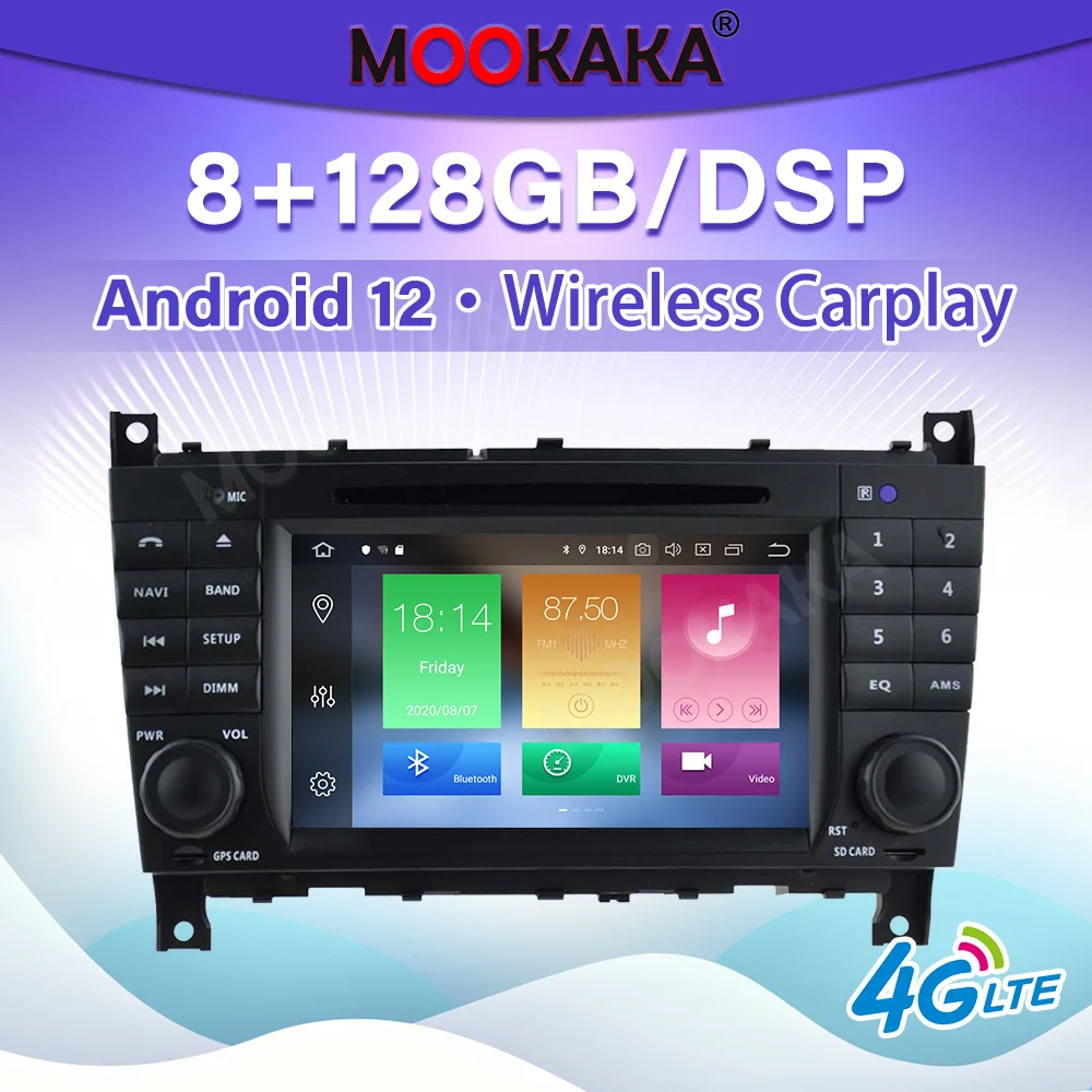 Магнитола на Android 12, мультимедийный стереоприемник для Mercedes Benz C Class W203 2004-2007, 8 + 128 ГБ, GPS-рекордер, головное устройство Autostereo
Магнитола на Android 12, мультимедийный стереоприемник для Mercedes Benz C Class W203 2004-2007, 8 + 128 ГБ, GPS-рекордер, головное устройство Autostereo