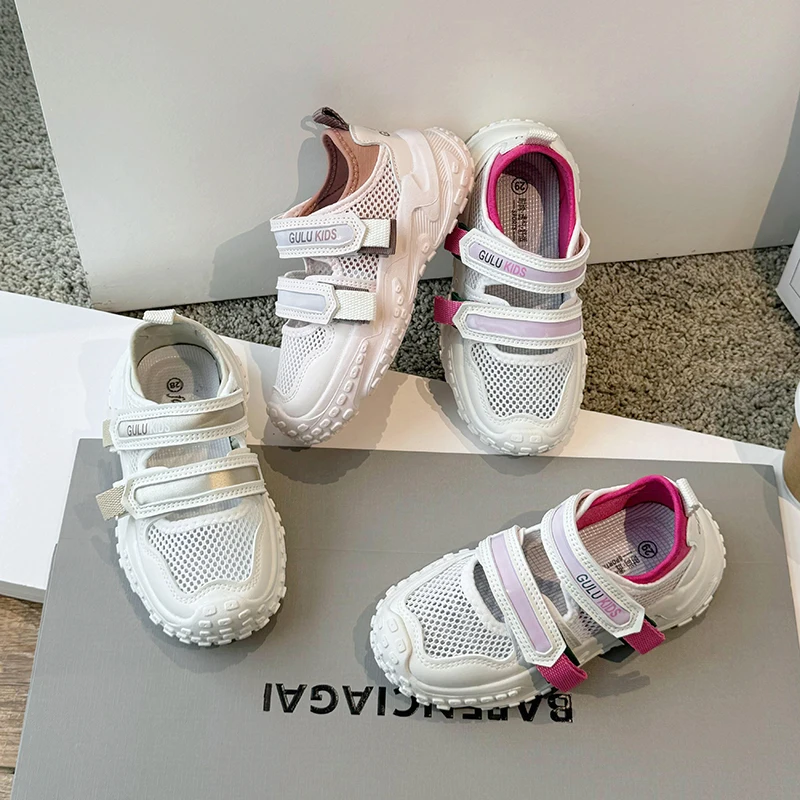 Summer Children's Sports Sandals Khaki Mesh Breathable Boys Girls Single Mesh Sneakers Red Casual Non-slip Kids Tennis Shoes
Summer Children's Sports Sandals Khaki Mesh Breathable Boys Girls Single Mesh Sneakers Red Casual Non-slip Kids Tennis Shoes