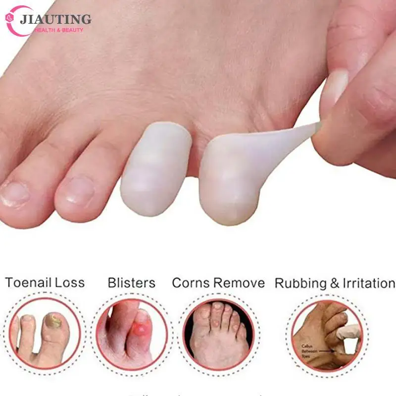 2Pc Silicone Gel Little Toe Tube Corns Blisters Corrector Pinkie Protector Gel Bunion Toe Finger Protection Gel Sleeve Foot Care
2Pc Silicone Gel Little Toe Tube Corns Blisters Corrector Pinkie Protector Gel Bunion Toe Finger Protection Gel Sleeve Foot Care