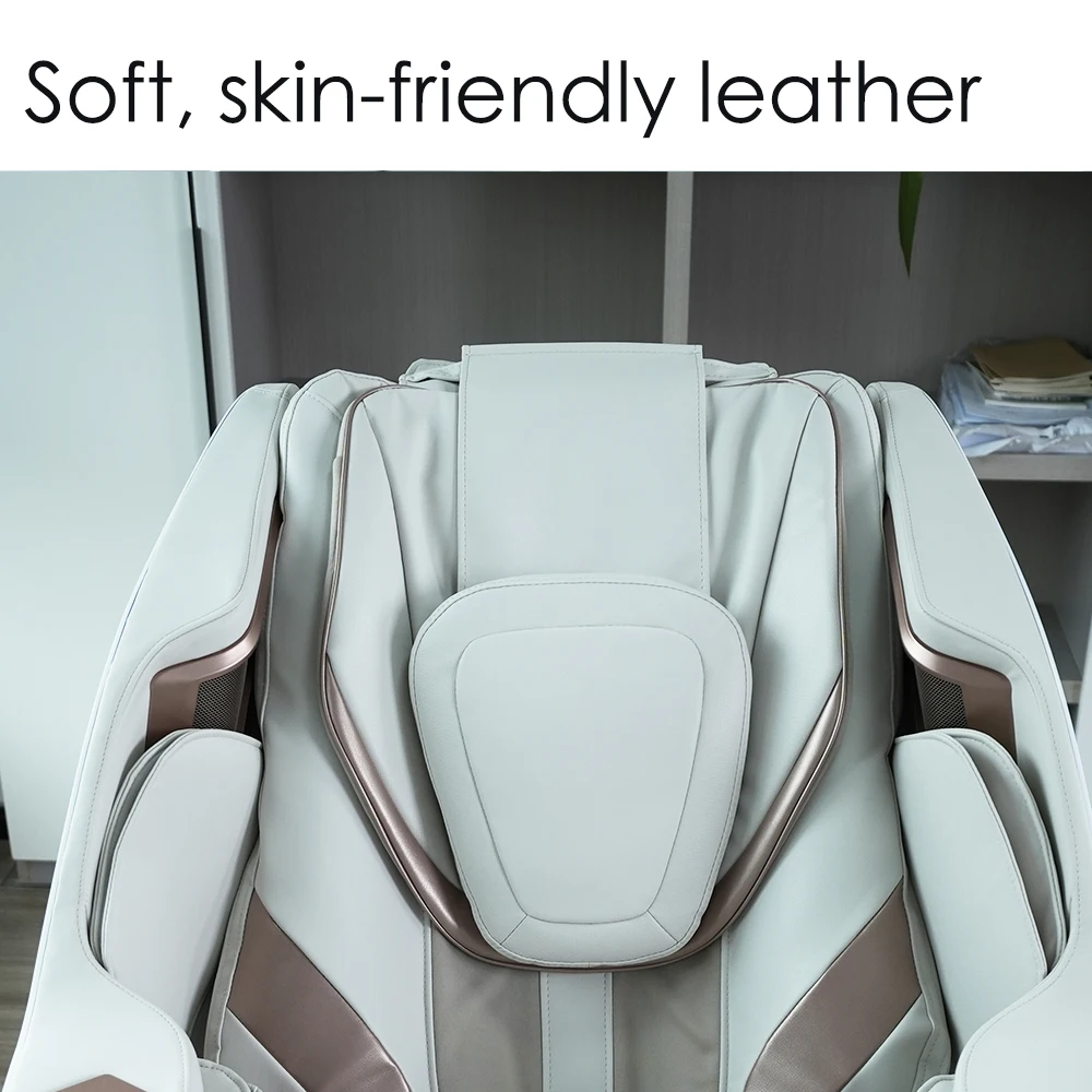 2024 Luxury Shiatsu Zero Gravity Massager Chair SL Track 4D Full Body Massager Chair Touch Massage Chair