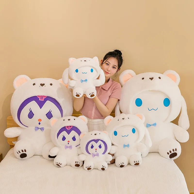 Плюшевая кукла Kuromi Sanrio Plushies Cinnamonroll, милая игрушка, детский подарок на день рождения
Плюшевая кукла Kuromi Sanrio Plushies Cinnamonroll, милая игрушка, детский подарок на день рождения