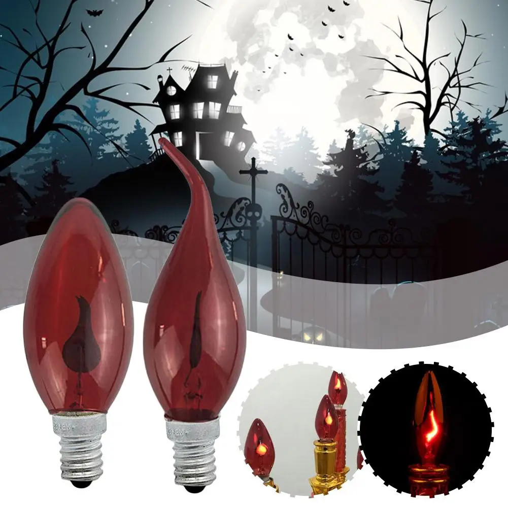 Halloween LED Flame Bulb Vintage Type E14 Candle Light Flame Effect Bulb For Home Party Atmosphere Decor Lamp P1P8
Halloween LED Flame Bulb Vintage Type E14 Candle Light Flame Effect Bulb For Home Party Atmosphere Decor Lamp P1P8