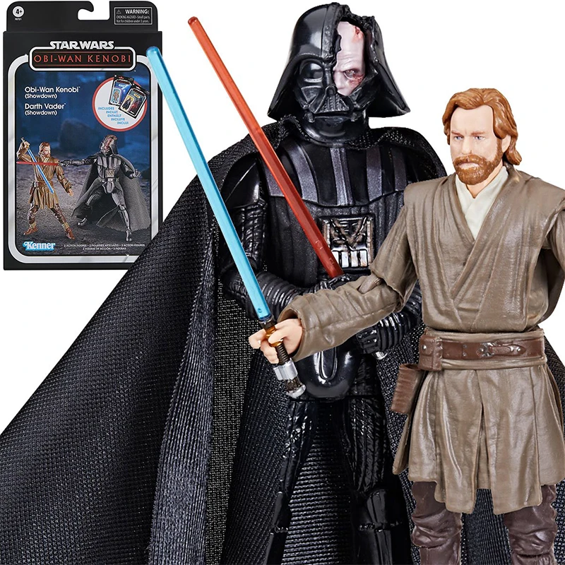 Original Star Wars The Vintage Collection Obi-Wan Kenobi & Darth Vader (Showdown) 3.75-Inch Action Figures
Original Star Wars The Vintage Collection Obi-Wan Kenobi & Darth Vader (Showdown) 3.75-Inch Action Figures