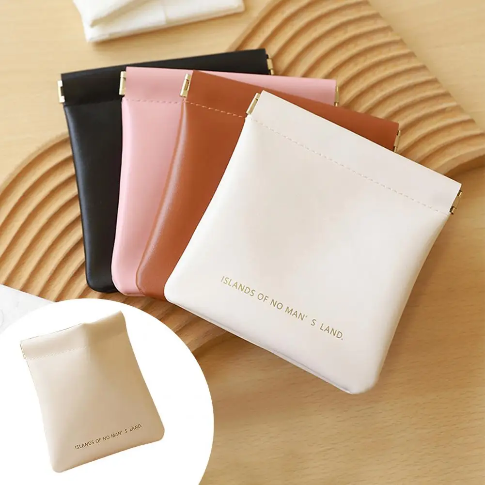 Travel-friendly Cosmetic Pouch Portable Faux Leather Cosmetic Bag with Metal Spring Opening for Travel Makeup Storage
Travel-friendly Cosmetic Pouch Portable Faux Leather Cosmetic Bag with Metal Spring Opening for Travel Makeup Storage