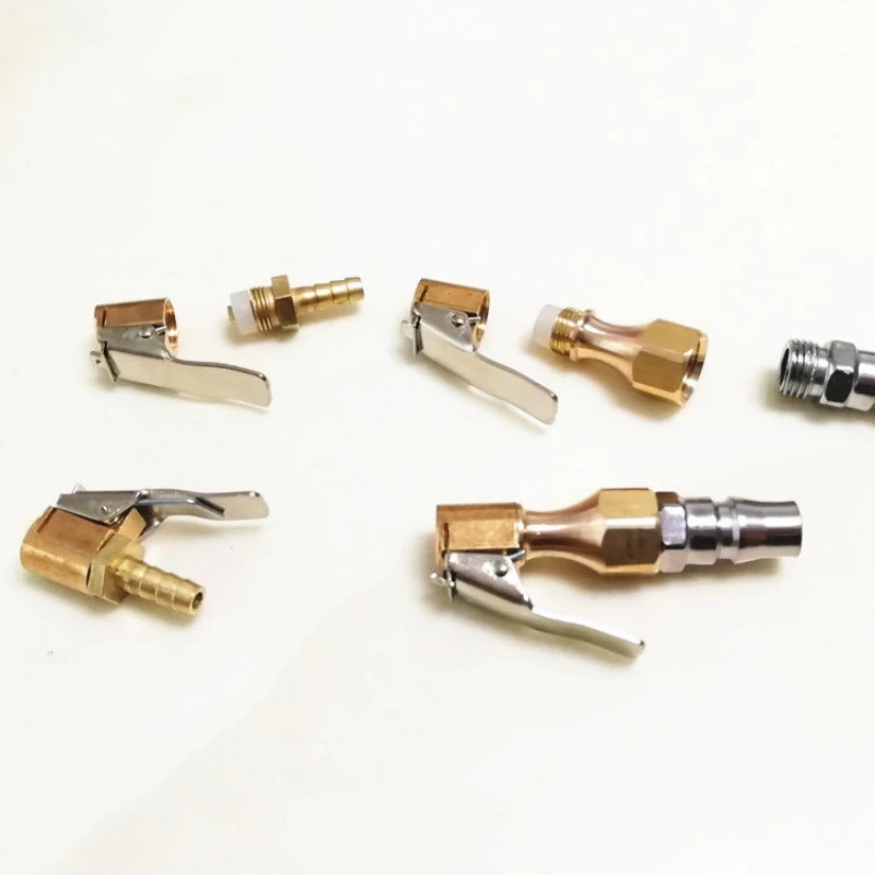 Copper Tire Inflation Chuck Car Air Pressure Gauge Inflator Tire Pressure Gauge Clamp Valve Valve Inflation Tube Accessories
Copper Tire Inflation Chuck Car Air Pressure Gauge Inflator Tire Pressure Gauge Clamp Valve Valve Inflation Tube Accessories