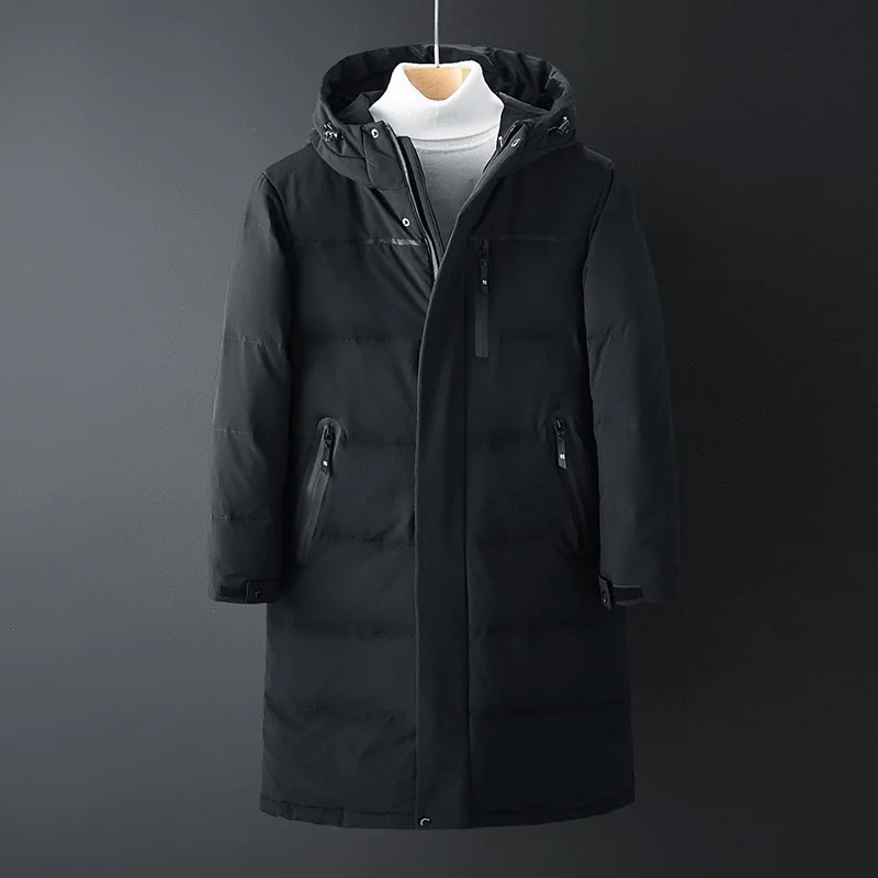 Mens Long Hooded Down Coats Mens Winter Outdoor Casual Thicken Warm White Duck Down Jackets High Quality Ski Windproof Outwear
Mens Long Hooded Down Coats Mens Winter Outdoor Casual Thicken Warm White Duck Down Jackets High Quality Ski Windproof Outwear