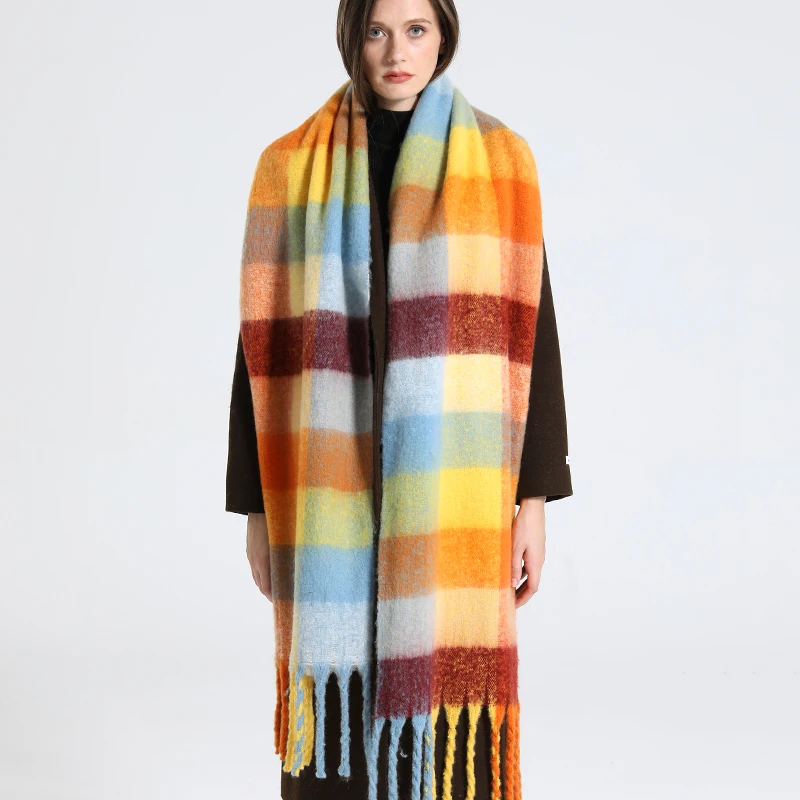 NEW Luxury Cashmere Women Plaid Scarf Winter Warm Shawl and Wrap Bandana Pashmina Long Tassel Female Foulard Thick Blanket 8 Mallzona Se2dd83c05bf94148a91a1ed5c1cf00b0p NEW Luxury Cashmere Women Plaid Scarf Winter Warm Shawl and Wrap Bandana Pashmina Long Tassel Female Foulard Thick Blanket Mallzona