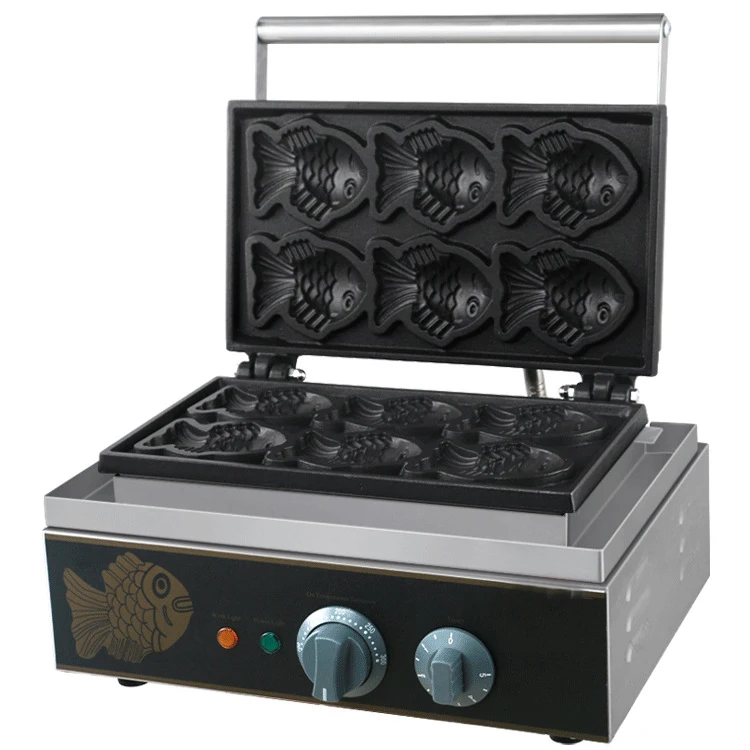 Yantai tongli Stainless Steel Nonstick Fish Deeper Maker taiyaki maker Waffle Yaki Machine electric Taiyaki Machine
Yantai tongli Stainless Steel Nonstick Fish Deeper Maker taiyaki maker Waffle Yaki Machine electric Taiyaki Machine