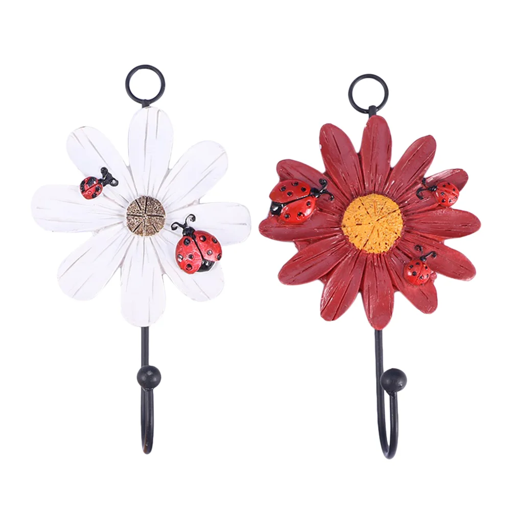 2 Pcs Hook up Key Hooks Coat Hanging Small Chrysanthemum Holder Wall Mounted Iron Bag
2 Pcs Hook up Key Hooks Coat Hanging Small Chrysanthemum Holder Wall Mounted Iron Bag