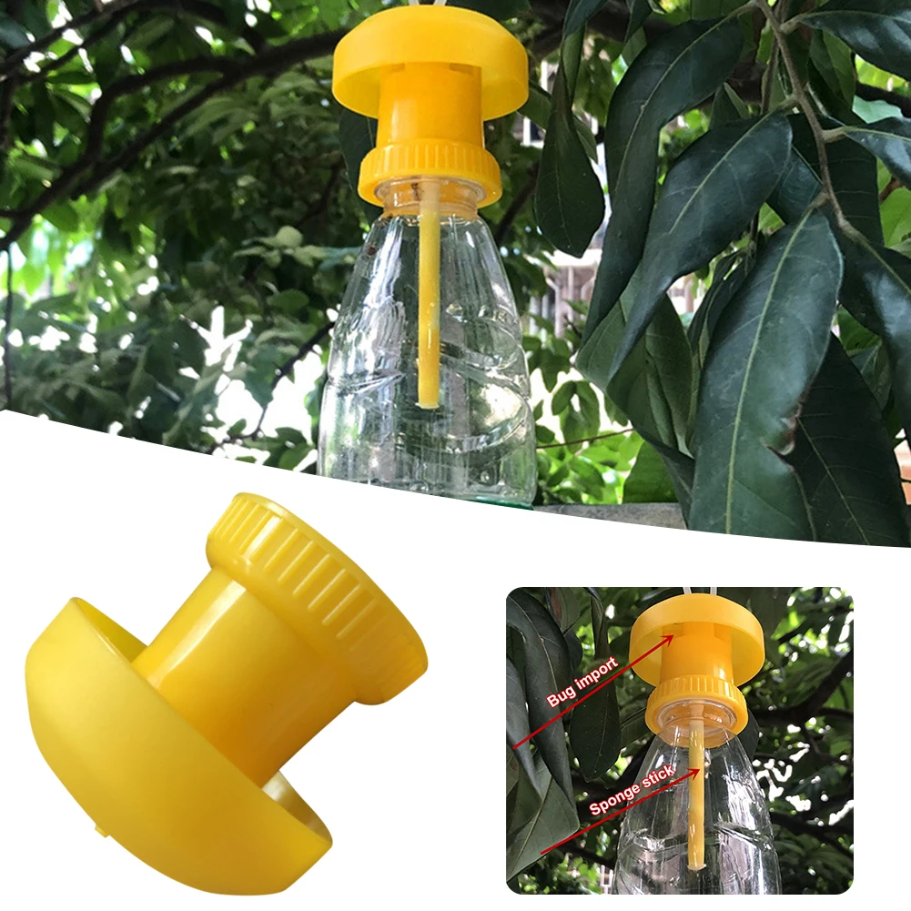 Fruit Fly Trap Killer Plastic Yellow Drosophila Trap Fly Catcher pest Insect control For Home Farm Orchard 6 * 6 * 2 cm
Fruit Fly Trap Killer Plastic Yellow Drosophila Trap Fly Catcher pest Insect control For Home Farm Orchard 6 * 6 * 2 cm