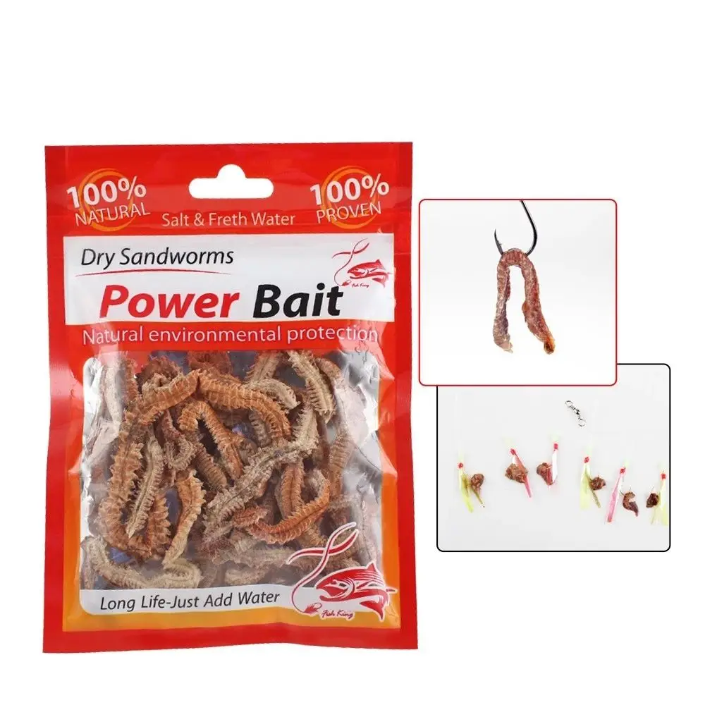 Fishing Goods 1Pack 6g 10g Dry Lugworm Fishing Power Lures Saltwater Freshwater Lures Sandworm Silicone Baits Peche Worms
Fishing Goods 1Pack 6g 10g Dry Lugworm Fishing Power Lures Saltwater Freshwater Lures Sandworm Silicone Baits Peche Worms