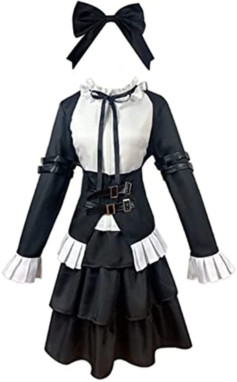 Anime Fairy Tail Erza Scarlet Cosplay Costume Black Lolita Maid Uniforms Full Set Women Girls Halloween Outfits
Anime Fairy Tail Erza Scarlet Cosplay Costume Black Lolita Maid Uniforms Full Set Women Girls Halloween Outfits