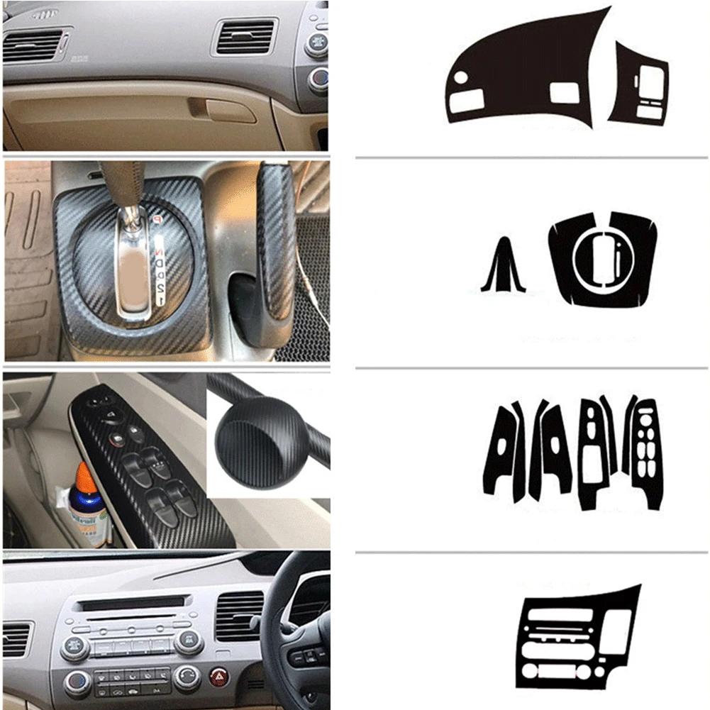 1 шт., автомобильные 3d-наклейки из углеродного волокна для Honda Civic 2006-2011
1 шт., автомобильные 3d-наклейки из углеродного волокна для Honda Civic 2006-2011
