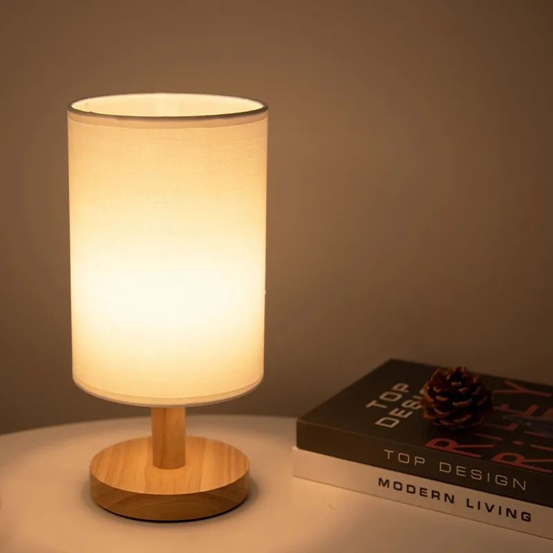 Nordic Wooden Decorative LED Table Lamp Linen Lamp Bedroom Bedside Desk Lamp Shade USB Power Remote Control Dimmable Night Light
Nordic Wooden Decorative LED Table Lamp Linen Lamp Bedroom Bedside Desk Lamp Shade USB Power Remote Control Dimmable Night Light