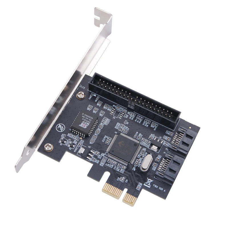 Desktop PCI E Graphics Card To 2 Port SATA Adapter Card 3.5 Inch IDE Adapter Card High Quality Expansion Card
Desktop PCI E Graphics Card To 2 Port SATA Adapter Card 3.5 Inch IDE Adapter Card High Quality Expansion Card