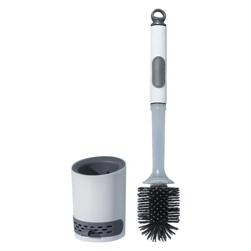 Toilet Brush With Soap Dispenser Silicone Toilet Bowl Brush And Holder Set With Soap Dispenser Punch-Free Wall Mount Toilet
Toilet Brush With Soap Dispenser Silicone Toilet Bowl Brush And Holder Set With Soap Dispenser Punch-Free Wall Mount Toilet