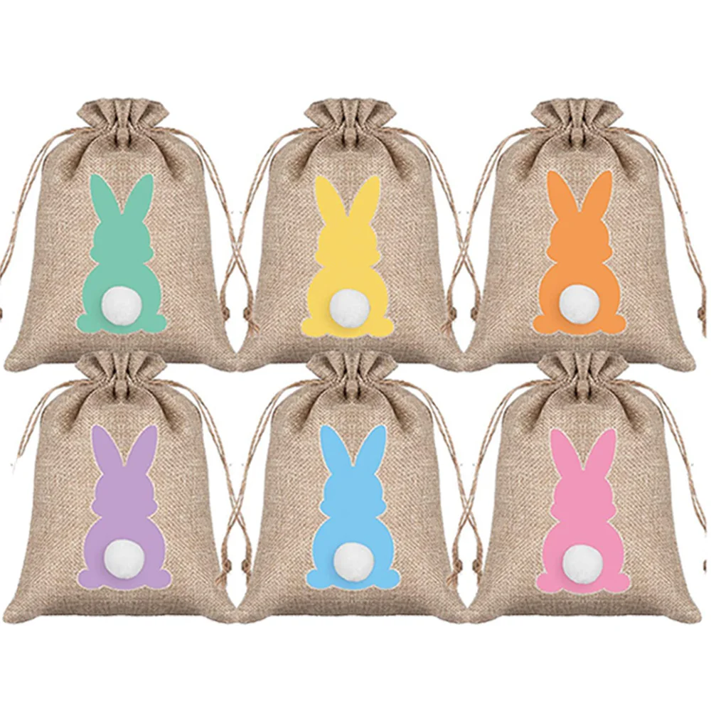 24Pcs Easter Burlap Bags Bunny Burlap Gift with Drawstring Linen Goody Gift Bags for Easter Gift Wrapping Kids Party Favor
24Pcs Easter Burlap Bags Bunny Burlap Gift with Drawstring Linen Goody Gift Bags for Easter Gift Wrapping Kids Party Favor