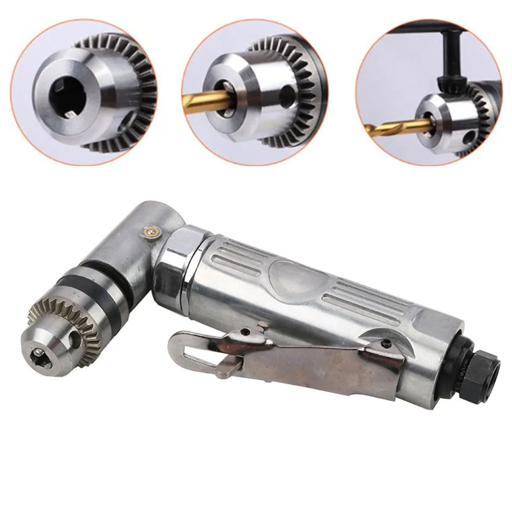 1/4 High Speed 90 Degree Elbow Air Drilling Machine Elbow Pneumatic Pneumatic Drill Pneumatic Drilling Tool 155x87mm
1/4 High Speed 90 Degree Elbow Air Drilling Machine Elbow Pneumatic Pneumatic Drill Pneumatic Drilling Tool 155x87mm