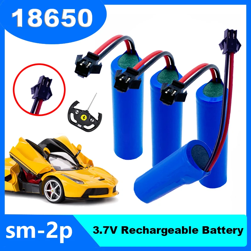 3.7v 3000mah 15C 18650 Li-ion Battery For RC Stunt Car Q85 Q70 Rc Car Toys SM-2P Plug RC Boat Car Water soft Gun Battery Parts
3.7v 3000mah 15C 18650 Li-ion Battery For RC Stunt Car Q85 Q70 Rc Car Toys SM-2P Plug RC Boat Car Water soft Gun Battery Parts