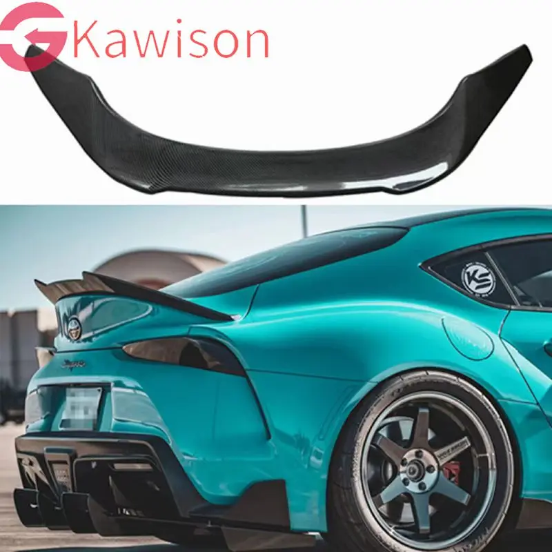 V Style Real Carbon Fiber Rear Trunk Spoiler Tail Boot Racing Trunk Wing Car Styling For Toyota Supra A90 MK5 2019 2020 2021
V Style Real Carbon Fiber Rear Trunk Spoiler Tail Boot Racing Trunk Wing Car Styling For Toyota Supra A90 MK5 2019 2020 2021