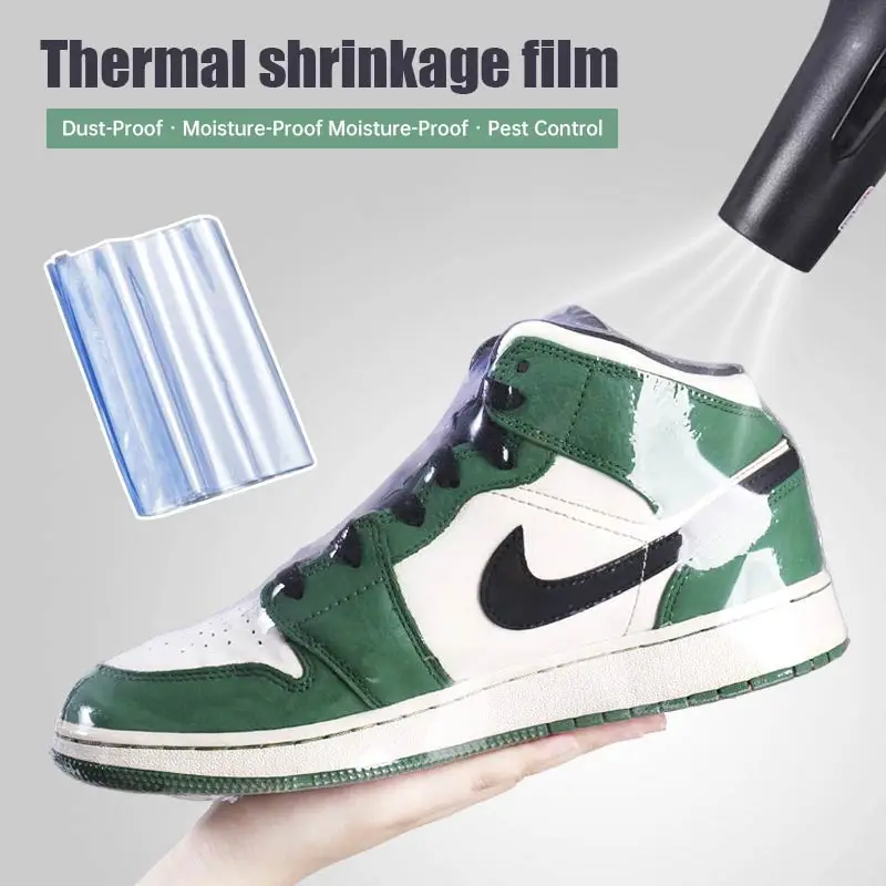 100pcs Shoe Heat Shrinkable Film Sealed Moisture-proof Storage Cover Bag Household Dust-proof Remoter Control Heat Shrink Films
100pcs Shoe Heat Shrinkable Film Sealed Moisture-proof Storage Cover Bag Household Dust-proof Remoter Control Heat Shrink Films