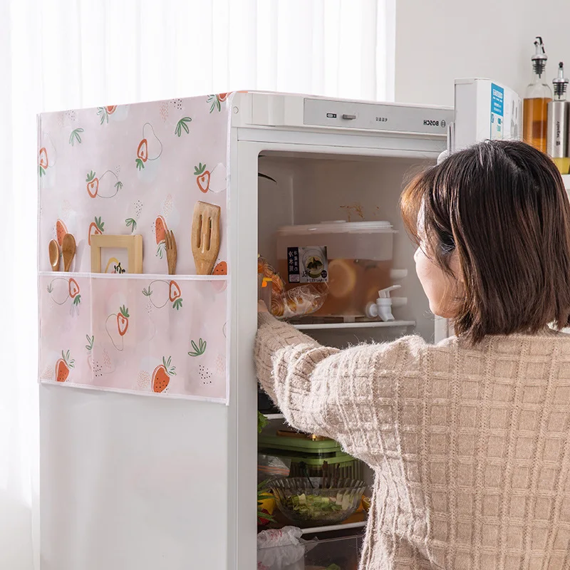 New Refrigerator Dust Cover Waterproof Oil-proof Home Fabric Dust Bag Washing Machine Microwave Cover Towel Home Decoration
New Refrigerator Dust Cover Waterproof Oil-proof Home Fabric Dust Bag Washing Machine Microwave Cover Towel Home Decoration