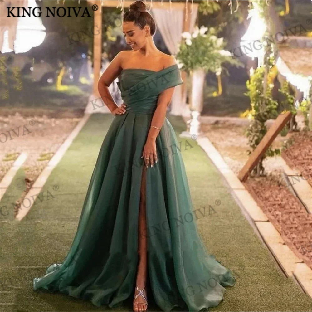 KING Elegant Strapless One Shoulder A-Line Evening Dresses 2024 Backless Pleat Floor Length Simple Prom Dress robe de soiréé
KING Elegant Strapless One Shoulder A-Line Evening Dresses 2024 Backless Pleat Floor Length Simple Prom Dress robe de soiréé