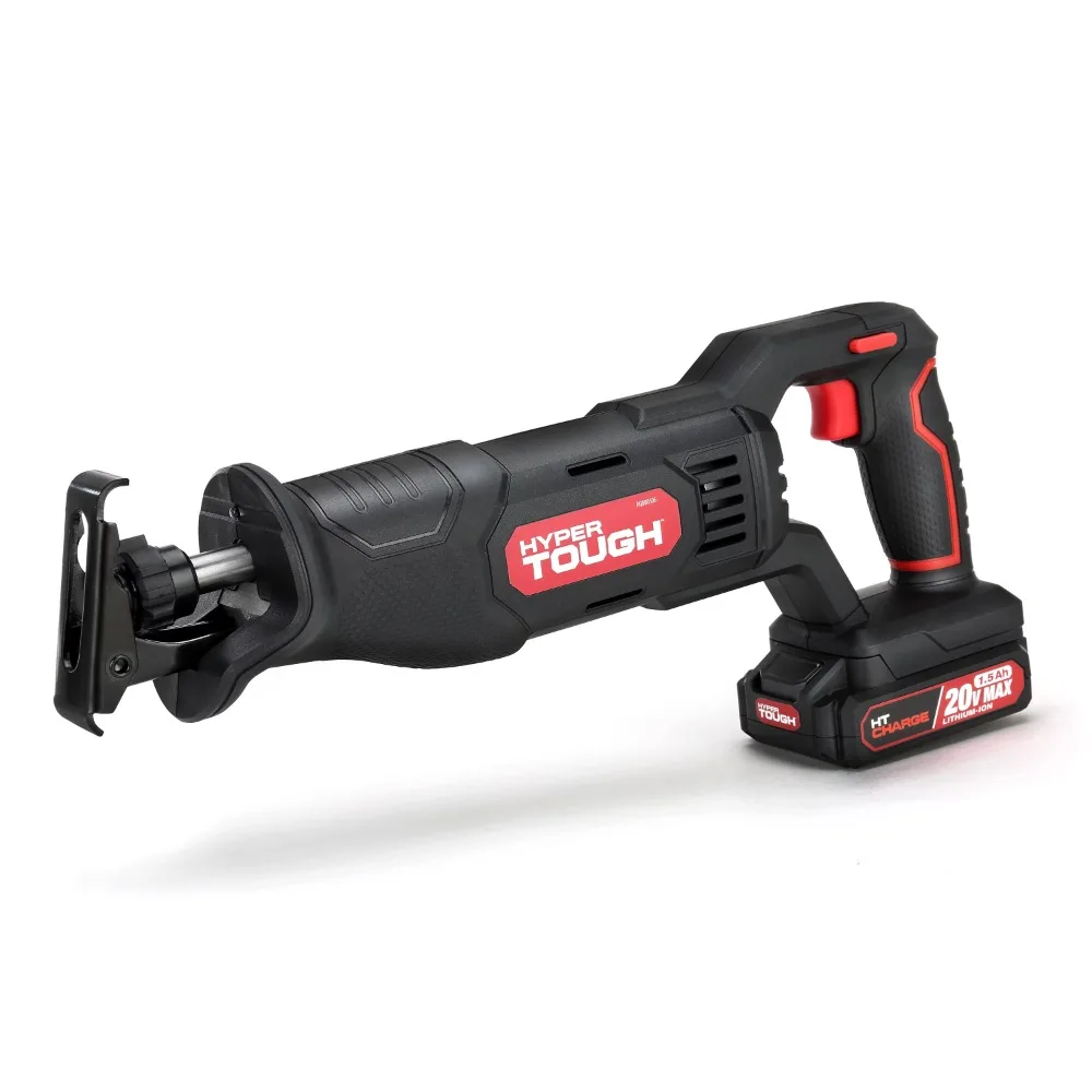 20V Max Lithium-ion Cordless Reciprocating Saw, Variable Speed, Keyless Blade Change, with 1.5Ah Lithium-Ion Battery and Charger
20V Max Lithium-ion Cordless Reciprocating Saw, Variable Speed, Keyless Blade Change, with 1.5Ah Lithium-Ion Battery and Charger
