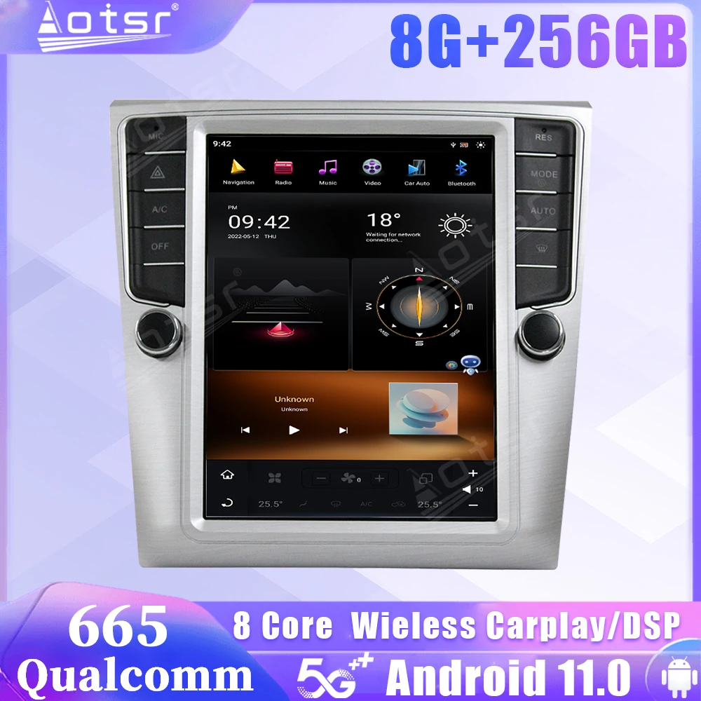 Android 11 Car Radio Tesla Screen For Volkswagen VW Magotan 2012 2013 2014 2015 2016 Multimedia Player Carplay Stereo Head Unit
Android 11 Car Radio Tesla Screen For Volkswagen VW Magotan 2012 2013 2014 2015 2016 Multimedia Player Carplay Stereo Head Unit