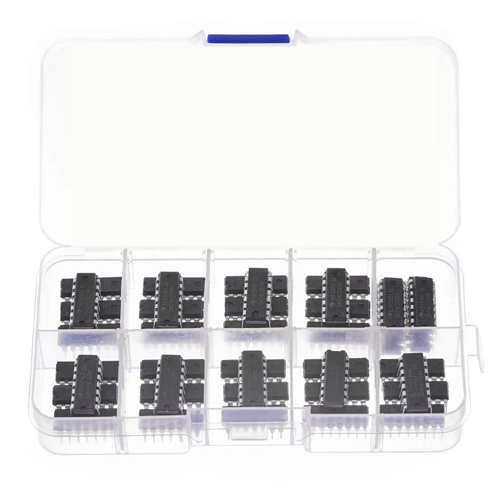 40Pcs(20Pcs 74HCxx+20Pcs 74LSxx) Series IC Assortment Kit Digital Integrated Chip
40Pcs(20Pcs 74HCxx+20Pcs 74LSxx) Series IC Assortment Kit Digital Integrated Chip