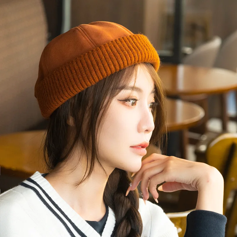 Qisin 2023 Autumn Winter Vintage Docker Cap Brimless Hat Beanie Hats Cotton Patchwork Landlord Sailor Cap Men and Women
Qisin 2023 Autumn Winter Vintage Docker Cap Brimless Hat Beanie Hats Cotton Patchwork Landlord Sailor Cap Men and Women