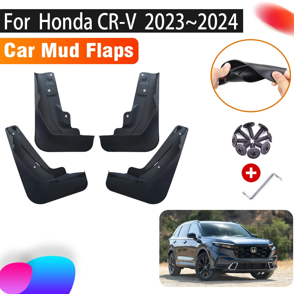 For Honda CRV 2023 Accessories 2024 CR-V CR V MK6 4 PCS Atuo Anti-splash Splash Guard Front Rear Mudguards Accessories Fenders
For Honda CRV 2023 Accessories 2024 CR-V CR V MK6 4 PCS Atuo Anti-splash Splash Guard Front Rear Mudguards Accessories Fenders