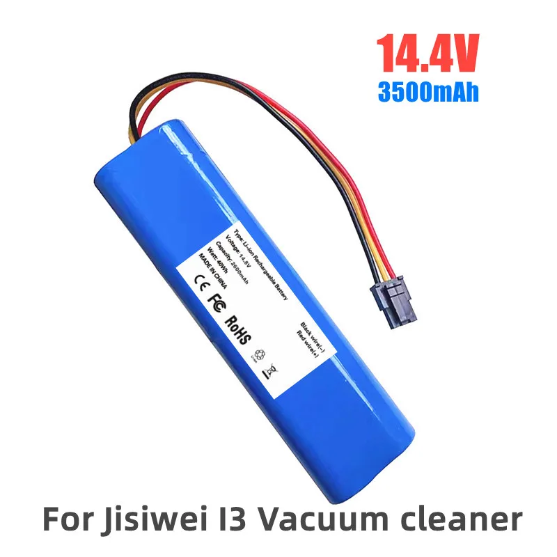 Aleaivy 14.8V 4S1P 3500mAh lithium-ion battery pack for cleaning vehicles CEN546 cleaning robot Gishway I3 Carlos Alemany
Aleaivy 14.8V 4S1P 3500mAh lithium-ion battery pack for cleaning vehicles CEN546 cleaning robot Gishway I3 Carlos Alemany