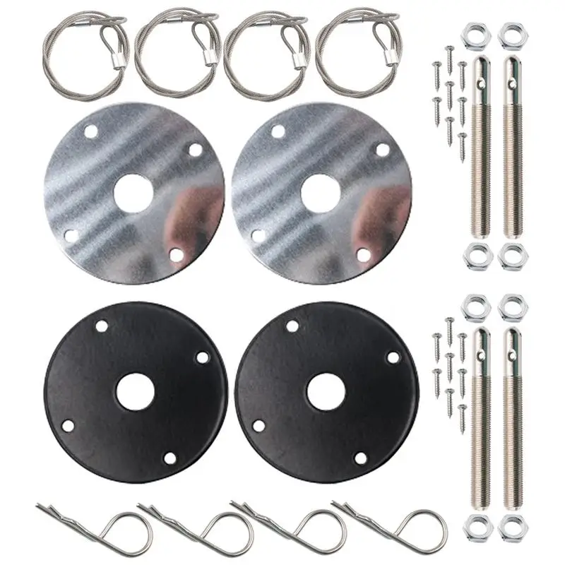 Hood Pin Set Universal Engine Hood Kit Quick Latch Bonnet Lock Clip Car Hood Bonnet lock Pin Bumper Rivet Set Bumper Trim clip
Hood Pin Set Universal Engine Hood Kit Quick Latch Bonnet Lock Clip Car Hood Bonnet lock Pin Bumper Rivet Set Bumper Trim clip