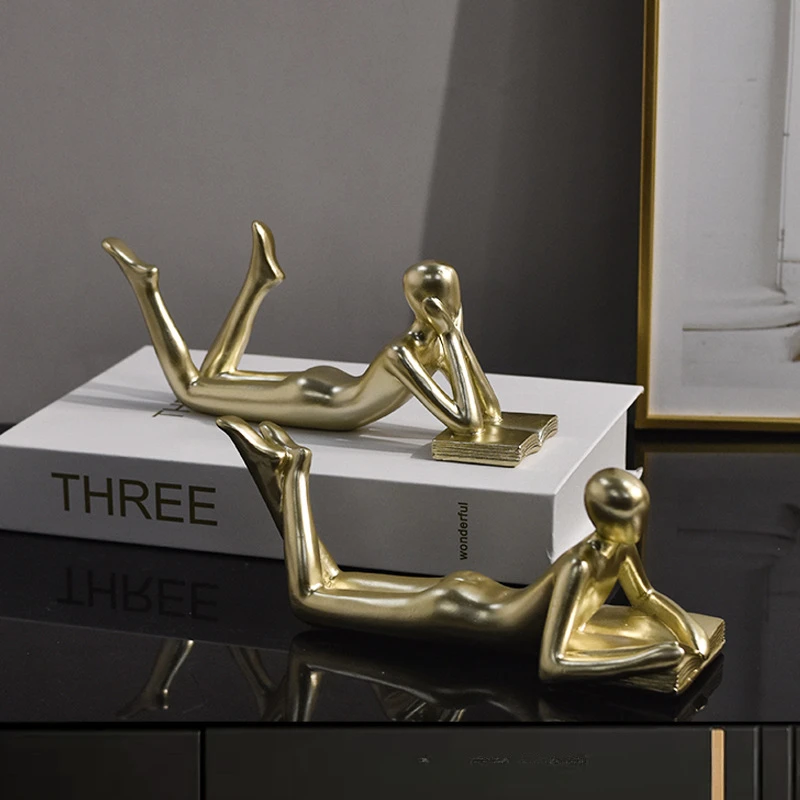 Modern Creative Thinker Reading Decoration Simple Home Living Room Bookshelves Table Decor Abstract Resin Indoor Crafts Gifts
Modern Creative Thinker Reading Decoration Simple Home Living Room Bookshelves Table Decor Abstract Resin Indoor Crafts Gifts