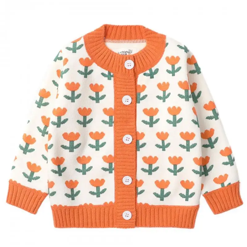 Autumn Winter Baby Clothes Girls Knitted Sweater Cardigan Toddler Flower Long Sleeve Coat Top Children's Knitting Jacket
Autumn Winter Baby Clothes Girls Knitted Sweater Cardigan Toddler Flower Long Sleeve Coat Top Children's Knitting Jacket