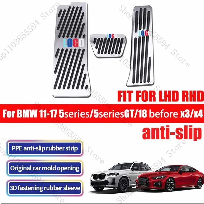 Car Pedals Foot Rest Brake Accelerator Fuel Pedal Pad Cover For BMW 2011-2017 5series or 5seriesGT or 2018 before x3 x4
Car Pedals Foot Rest Brake Accelerator Fuel Pedal Pad Cover For BMW 2011-2017 5series or 5seriesGT or 2018 before x3 x4