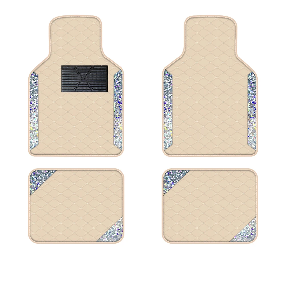 4pcs Laser Leather Luxury Floor Mats Suitable For All Driving Vehicles Off-Road Vehicles And Trucks
4pcs Laser Leather Luxury Floor Mats Suitable For All Driving Vehicles Off-Road Vehicles And Trucks