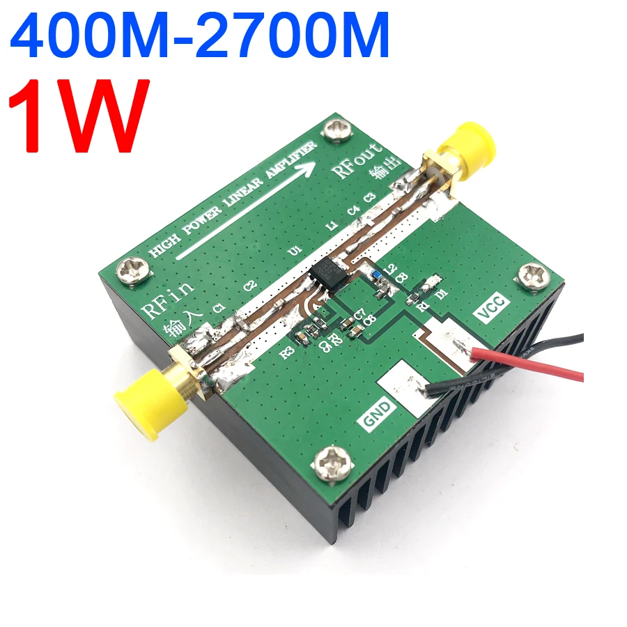 RF2126 400M-2700MHZ широкополосный усилитель мощности RF 2,4 GHZ 1W для WIFI Bluetooth
RF2126 400M-2700MHZ широкополосный усилитель мощности RF 2,4 GHZ 1W для WIFI Bluetooth