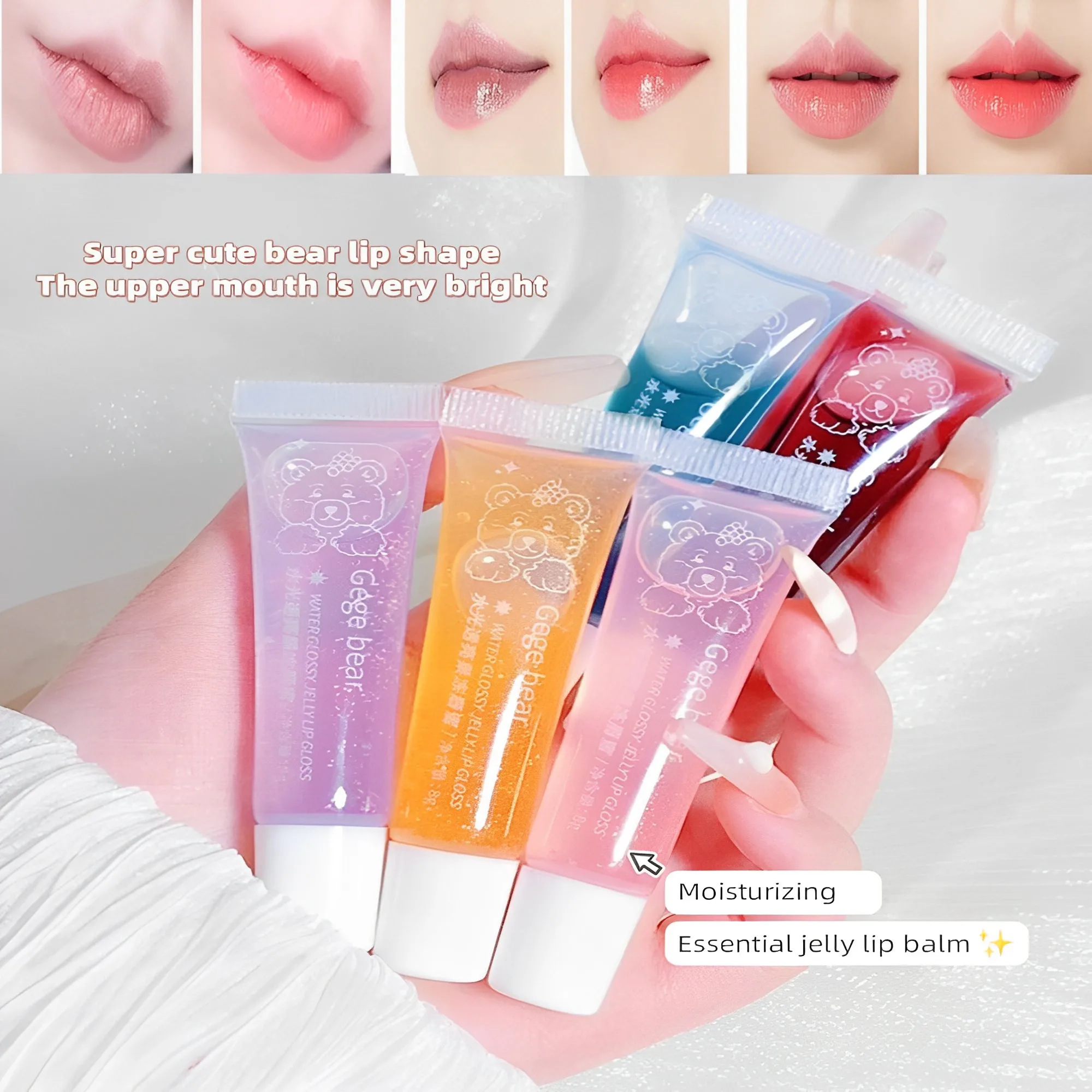 Transparent Lip Gloss Clear Oil New Lip Glaze Velvet Matte Air Sexy Cute Fruit Lip Balm Liquid Moisturizing Plumper
Transparent Lip Gloss Clear Oil New Lip Glaze Velvet Matte Air Sexy Cute Fruit Lip Balm Liquid Moisturizing Plumper
