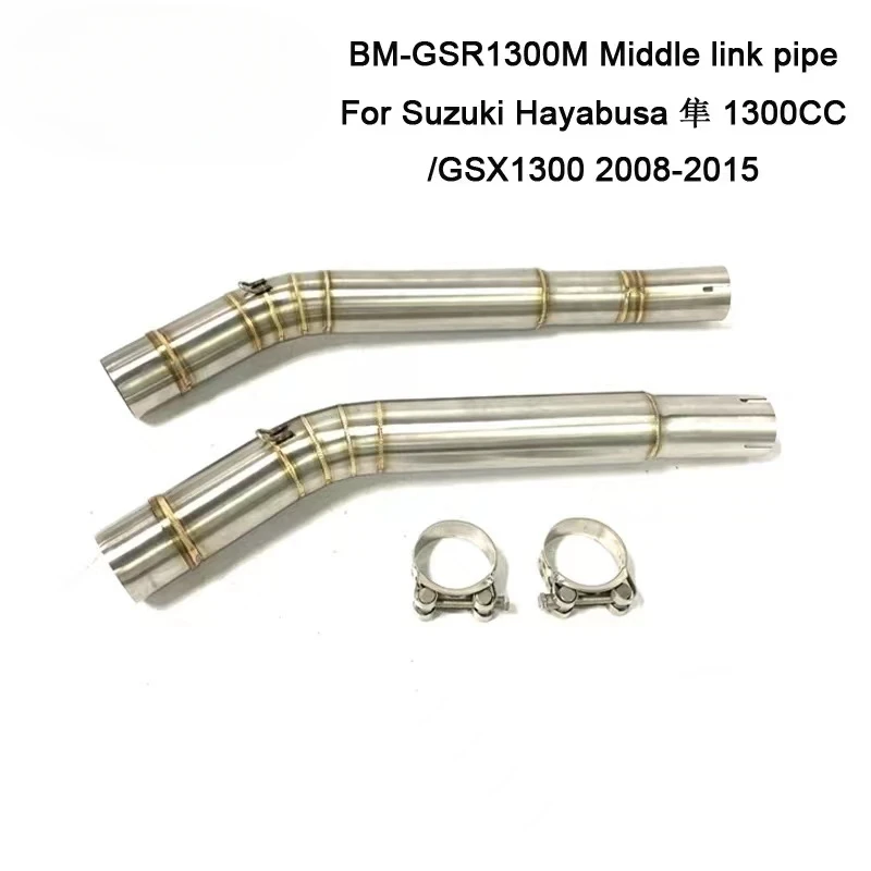 Motorcycle Exhaust Slip on Middle Link Pipe Connector Tube Stainless Steel For Hayabusa GSX1300R GSX 1300R 2008 - 2018 Year
Motorcycle Exhaust Slip on Middle Link Pipe Connector Tube Stainless Steel For Hayabusa GSX1300R GSX 1300R 2008 - 2018 Year