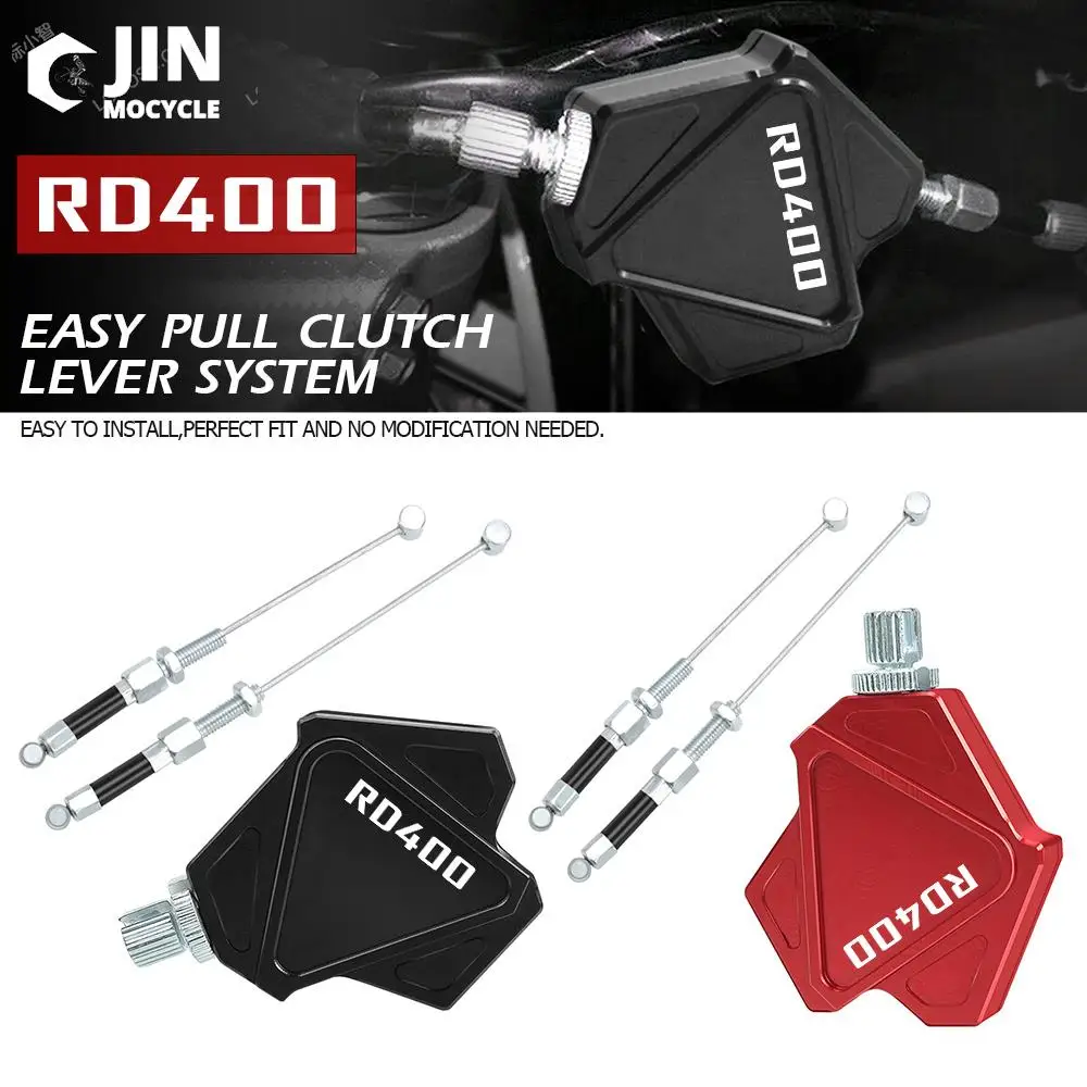 Motorcycle Accessories CNC Aluminum Stunt Clutch Lever Easy Pull Cable System For YAMAHA RD400 RD 400 RD-400 1976 1977 1978 1979
Motorcycle Accessories CNC Aluminum Stunt Clutch Lever Easy Pull Cable System For YAMAHA RD400 RD 400 RD-400 1976 1977 1978 1979
