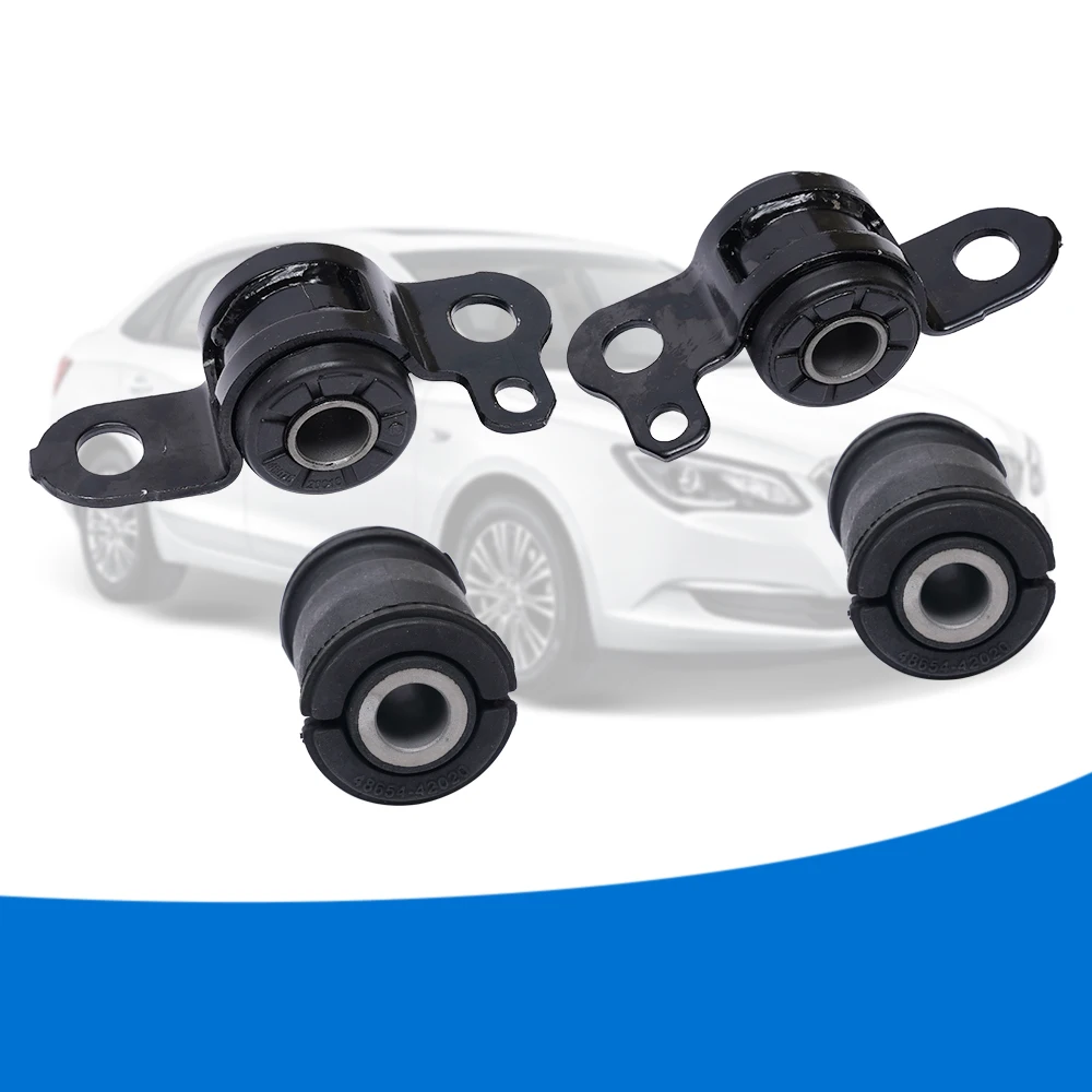 Втулка переднего нижнего рычага управления для 1996-2000 Toyota RAV4 48076-42050, 4 шт.
Втулка переднего нижнего рычага управления для 1996-2000 Toyota RAV4 48076-42050, 4 шт.