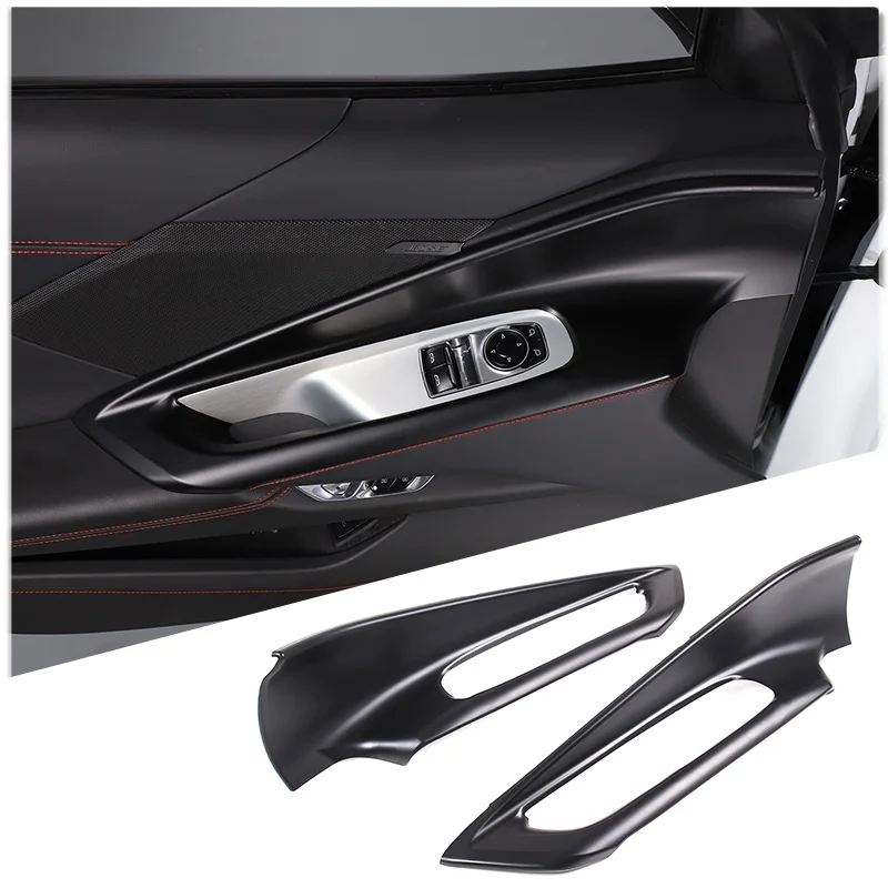 ABS Carbon Fiber Car Glass Lift Button Decorative Frame Sticker For Chevrolet Corvette C8 Z06 Z51 2020-2023 Car Accessories
ABS Carbon Fiber Car Glass Lift Button Decorative Frame Sticker For Chevrolet Corvette C8 Z06 Z51 2020-2023 Car Accessories