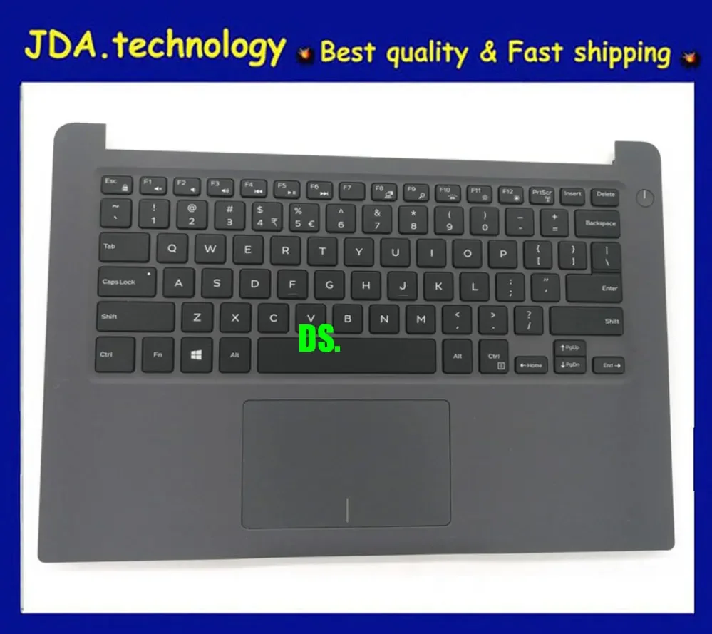 

MEIARROW New/Orig laptop top case for DELL Inspiron 14-7000 7460 US keyboard with palmrest upper cover Backlit Touchpad