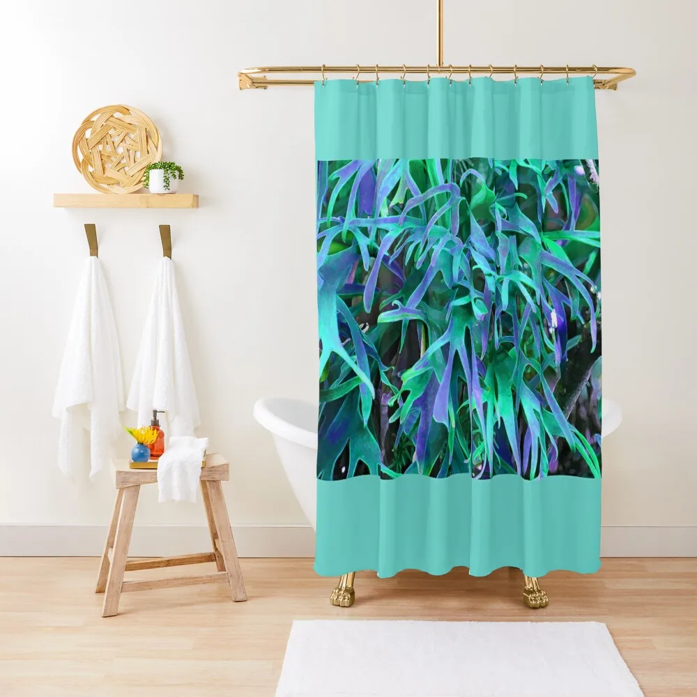 Staghorn Fern in Cool Colors Shower Curtain Bathroom Accessorys Shower Bathroom Bathroom Shower Set Luxury Curtain
Staghorn Fern in Cool Colors Shower Curtain Bathroom Accessorys Shower Bathroom Bathroom Shower Set Luxury Curtain